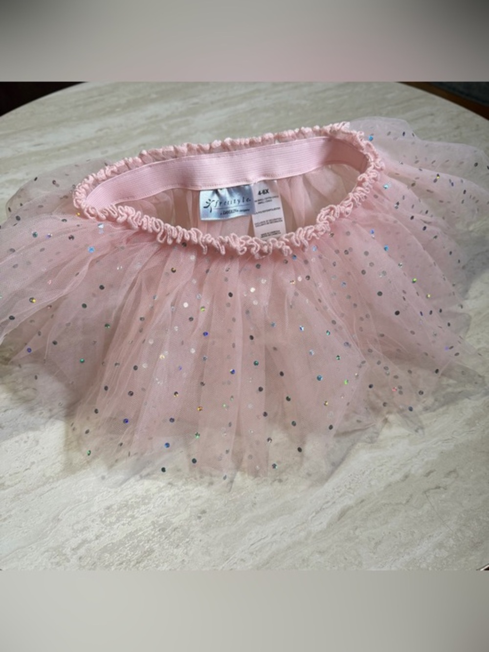 NWOT Freestyle Danskin Little Girl Dance Tutu Skirt *4-6X